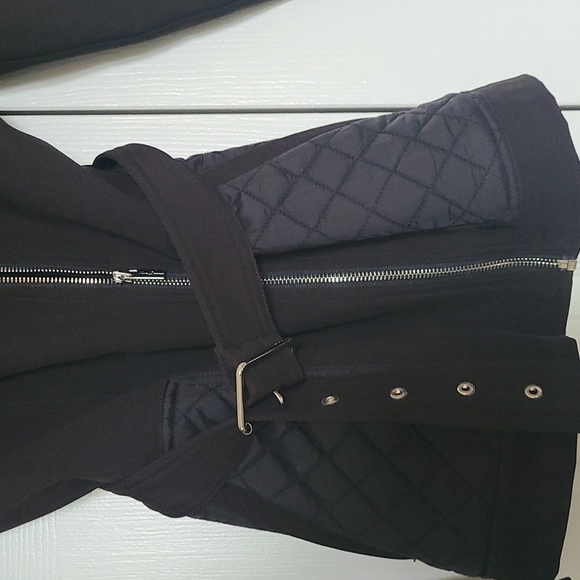 Kenneth Cole All weather Bomber Jacket Quilted-Black sz S - Picture 5 of 5